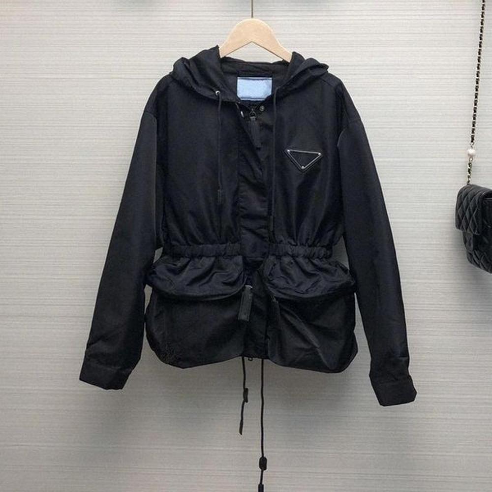 spring autumn women outdoor waterproof rain jacket casual hooded windproof