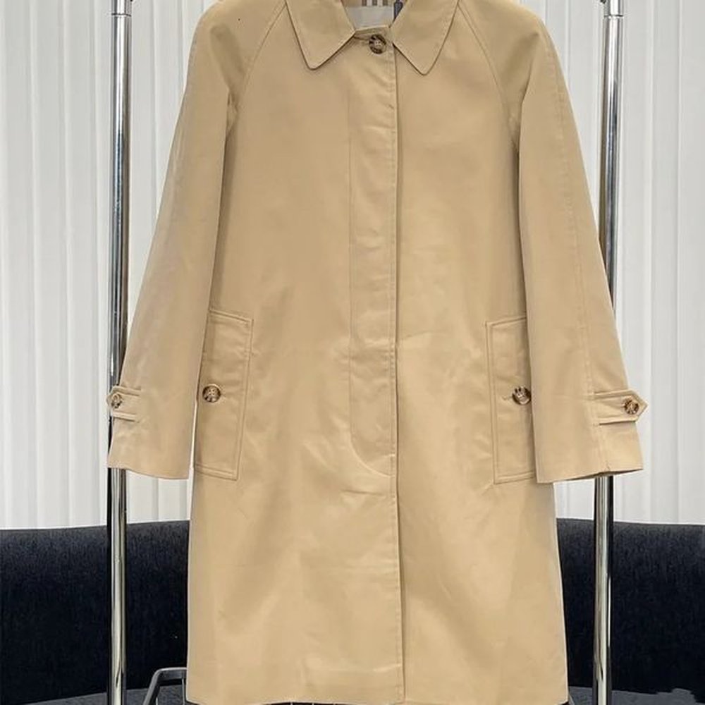 spring elegant simple single sweat camden edition lightweight windproof coat