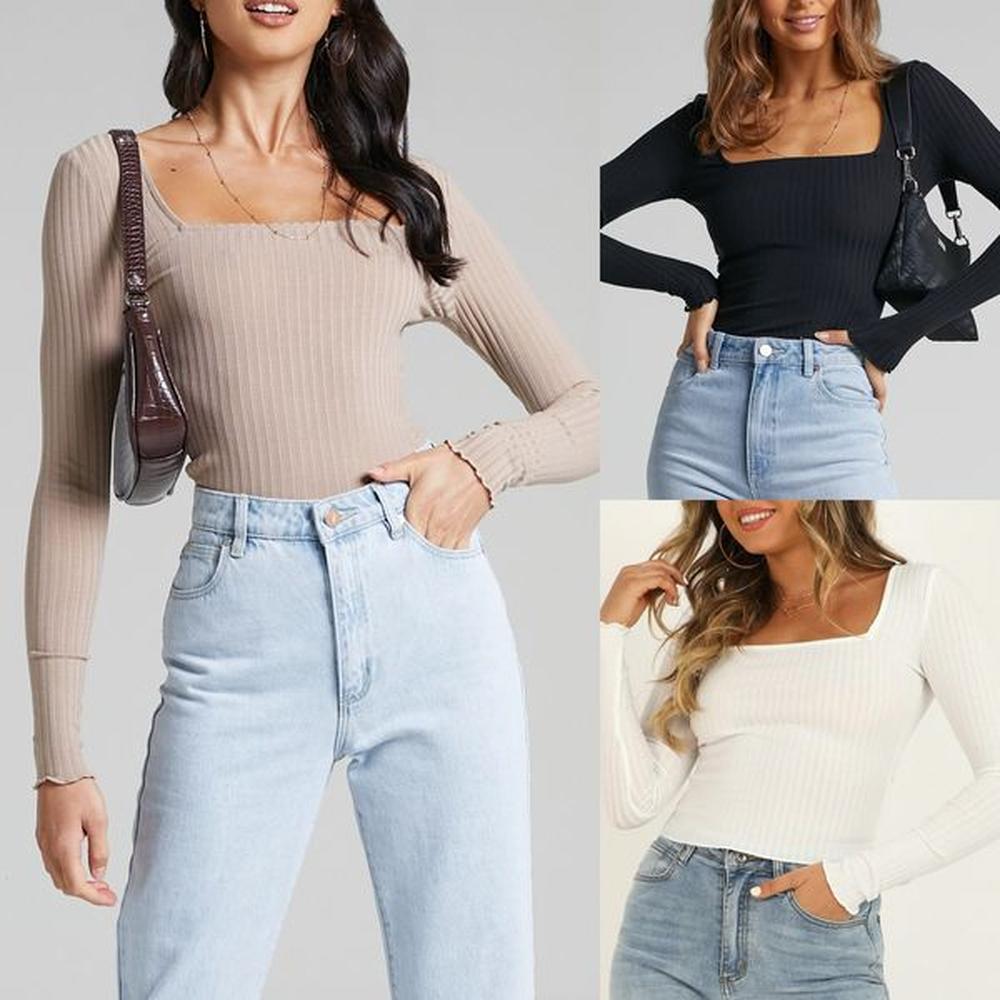 spring fashion slim crop top casual summer printing short sleeve