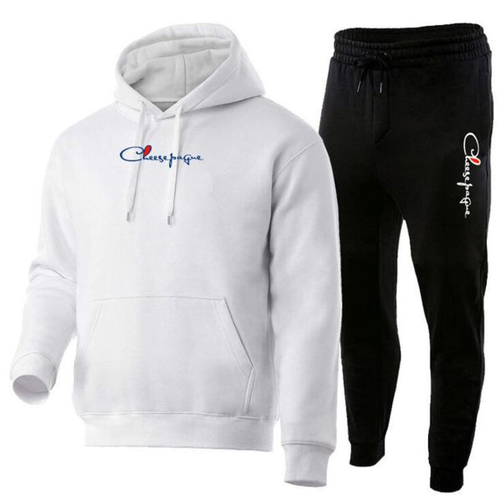Spring Men Brand Tracksuit Streetwear Casual Men's Set Hoodies Sportswear Mens Two Pieces Set Jacket Pants Sports Suit Plus Size S-3XL