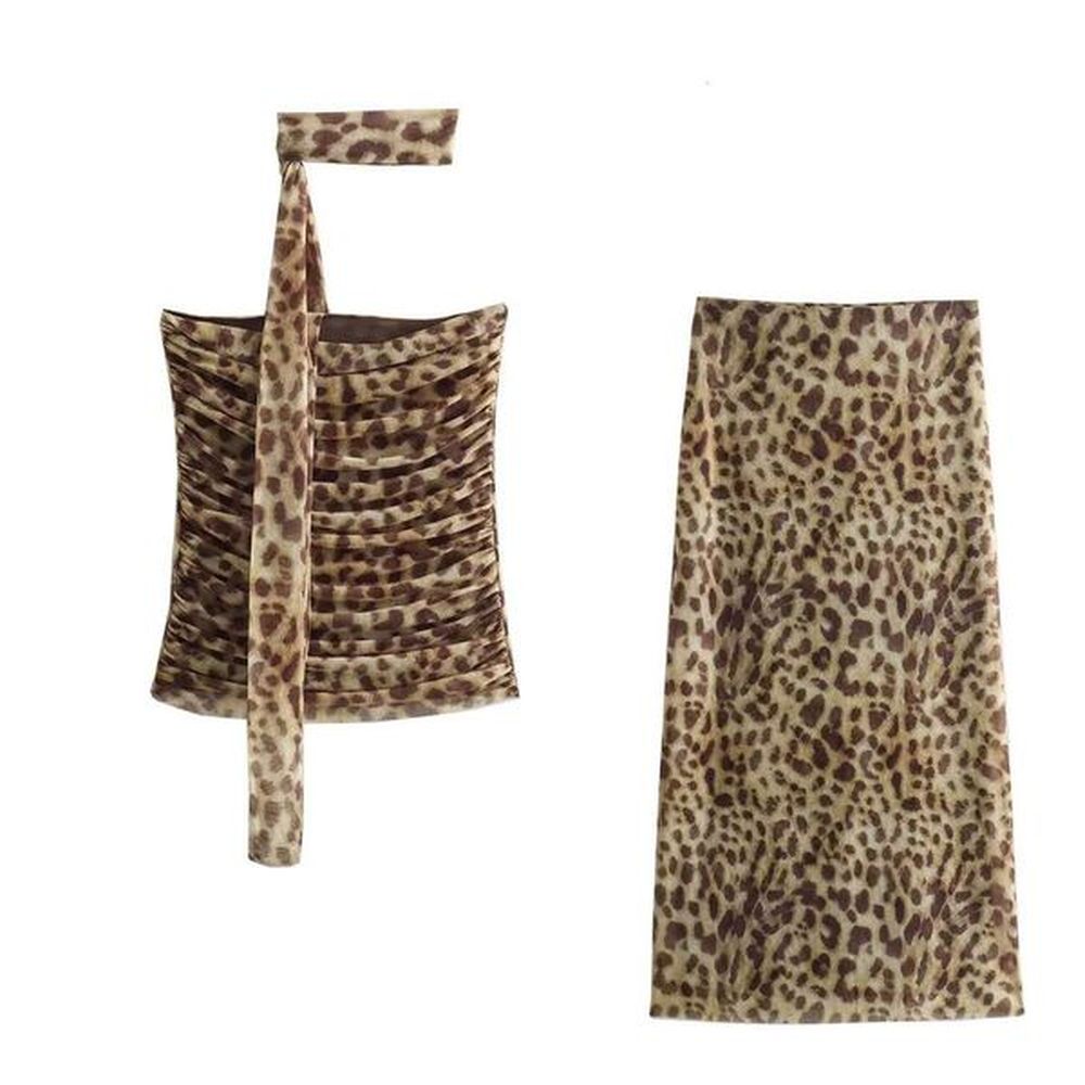 spring product european and american womens animal pattern silk mesh