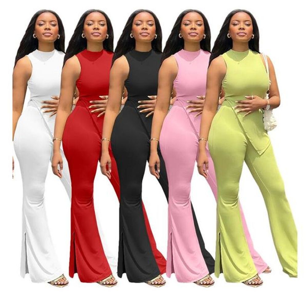spring women designer tracksuits active outfits sleeveless pullover shirt