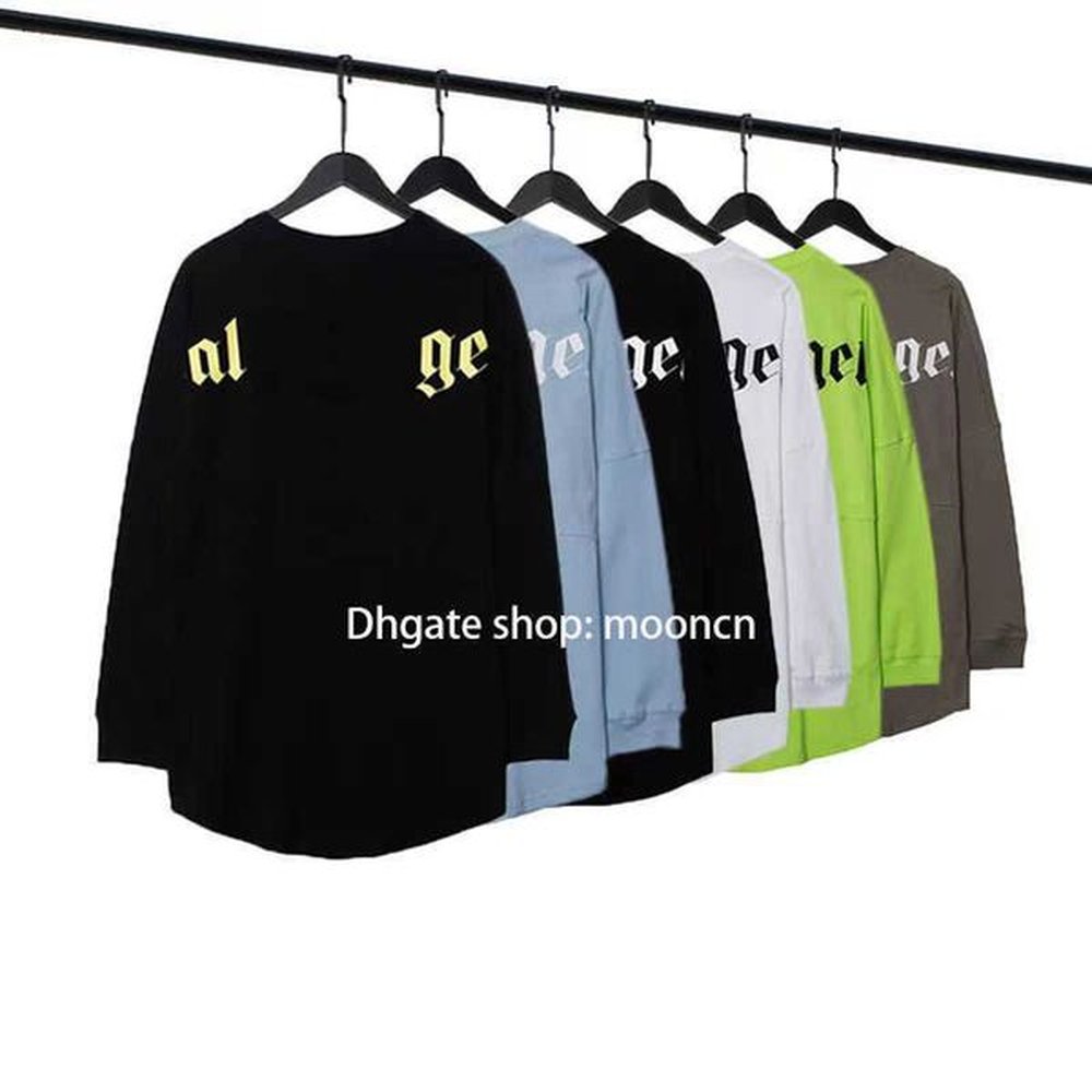 22ss Designer Fashion Plam Hoodie Men Women Pullovers Sweatshirt Mens Jumpers Letters printed Long Sleeve Hoodies Homme Clothes Euro Size S-