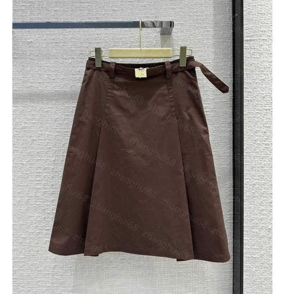 ss designer skirts womens designer clothing solid color high waist