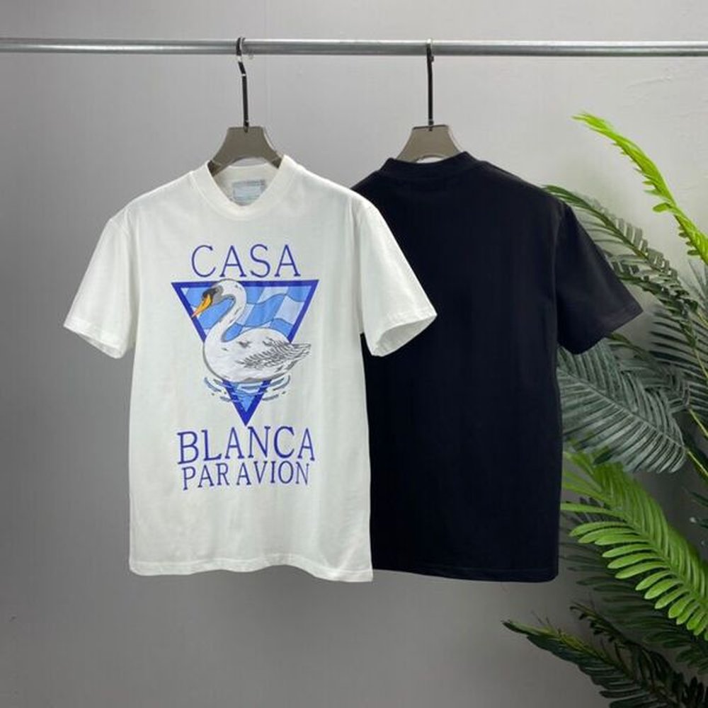 2023SS Summer High Street T Shirt Mens Womens Designers T-shirts Loose Tees Tops Man Casual Shirt Luxurys Clothing Street short sleeve Polos