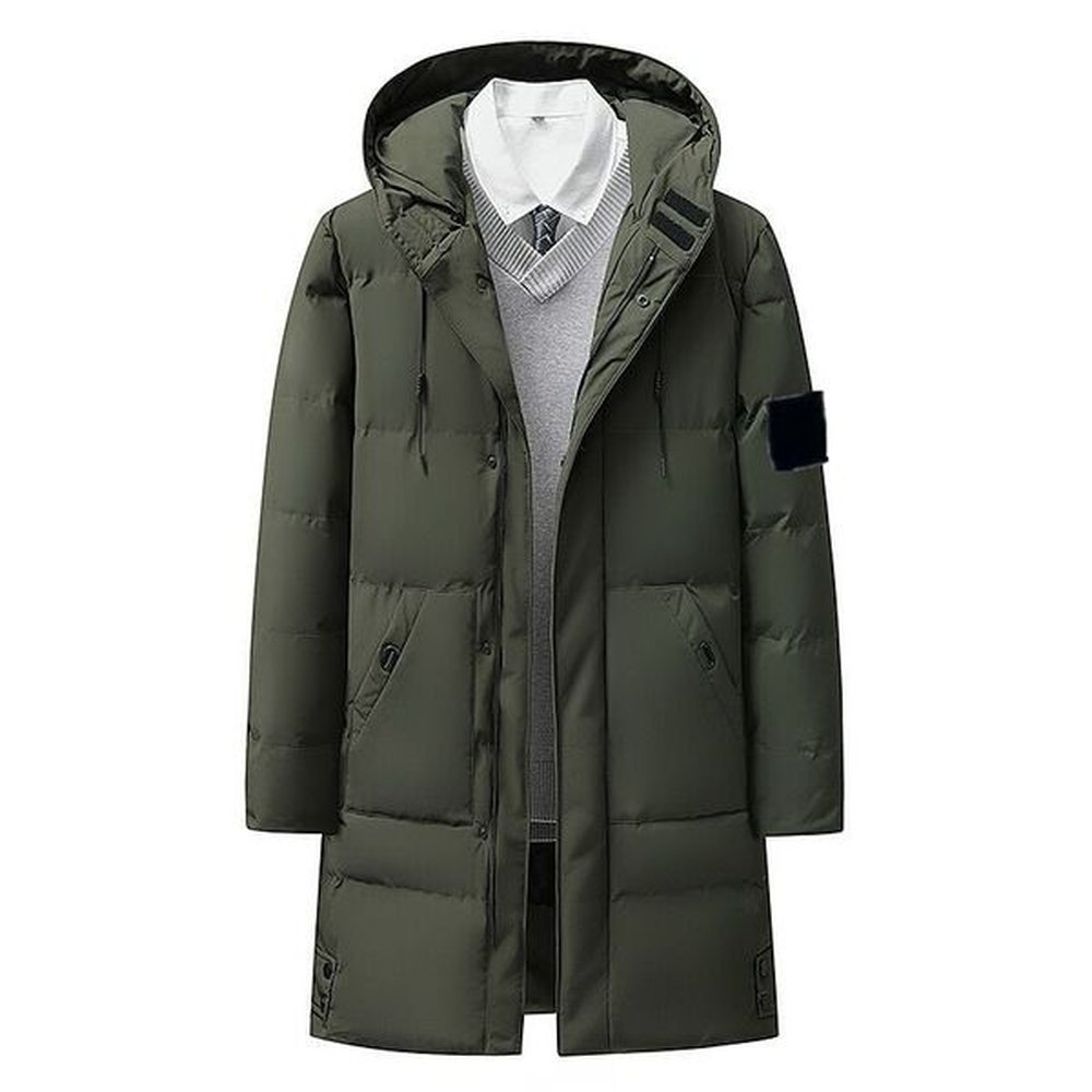 25ss topST0 Designer Parkas Winter Down Jacket Luxury Brand Men's Long Down Jacket Men's and Women's Thick Warm Men's Cl