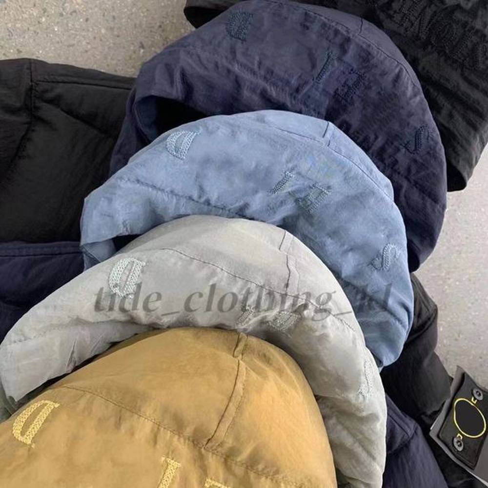 Stone Designer Jacket Mens Women Down Jacket Parkas Coat Fashion Windbreaker Stone Warm Puffer Jacket Thick Winter Bread Luxury Jacket Fluff