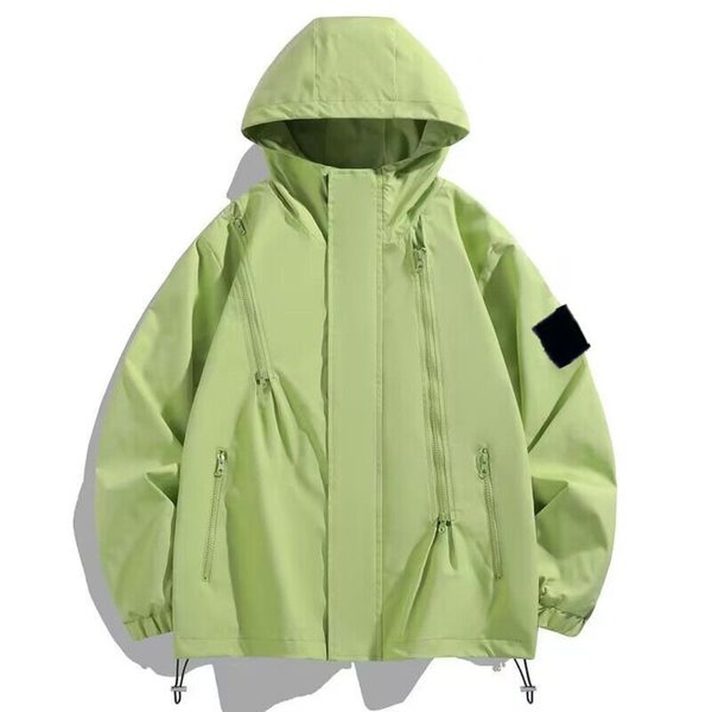 Stone Jacket Cargo Jumper Men Women Designer Original High Quality Mens Islandsjackets Coat Spring Autumn Spring Thin Hooded Outdoor Sports