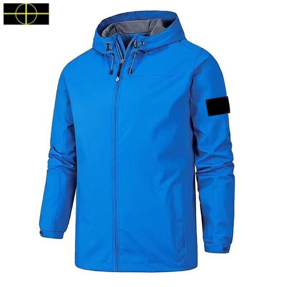 stone jacket islands cargo jumper men women Designer's New Men's Rushsuit Men's Long Sleeve Casual Sports Brand Zipper Outdoo