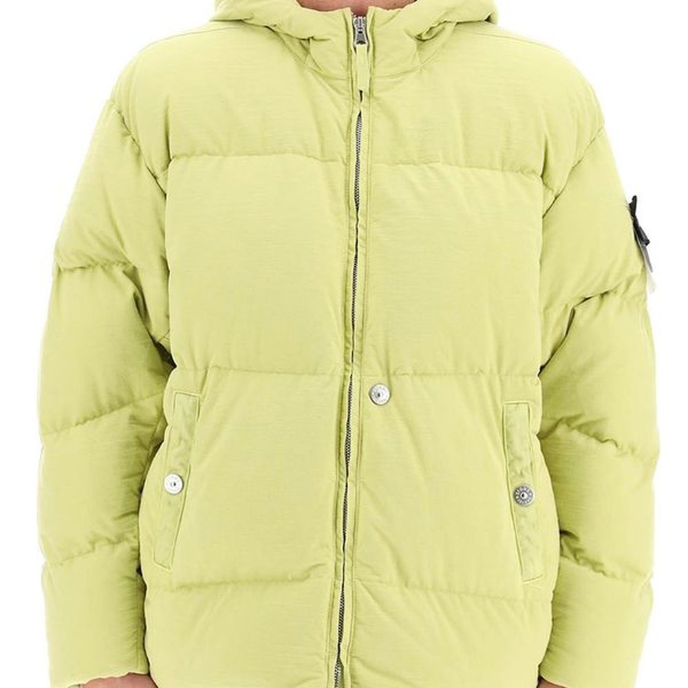 Stone Jacket Stoney 22Fw Shadow Project High Quality Topstoney Parkas Classic Cotton Black Embroidered Badge Pull Stone Down Jacket Top Ston