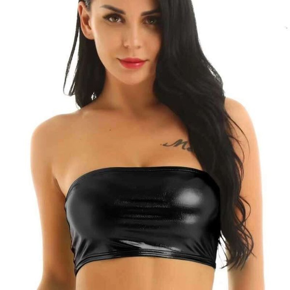 street girl strapless tank sexy tight top hot selling