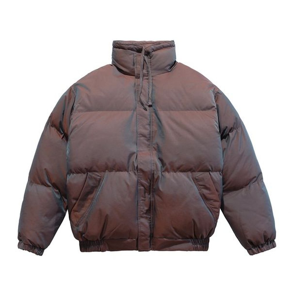 Street Men's Down Jacket Women's 2021 FW Windproof Warm Parka Men Young Trendy Style Coat Solid Color Ladies Outerwear with Top Qu