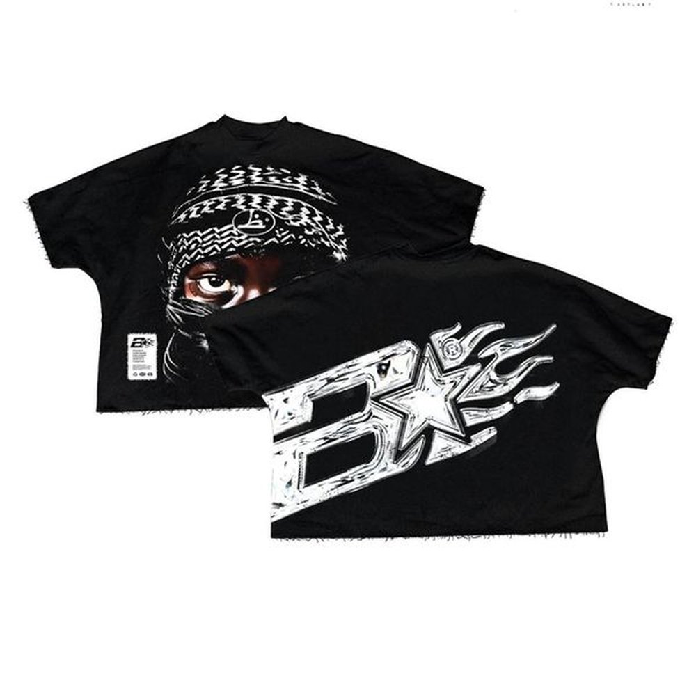 streetwear oversized drop sleeve t shirts men women harajuku cartoon