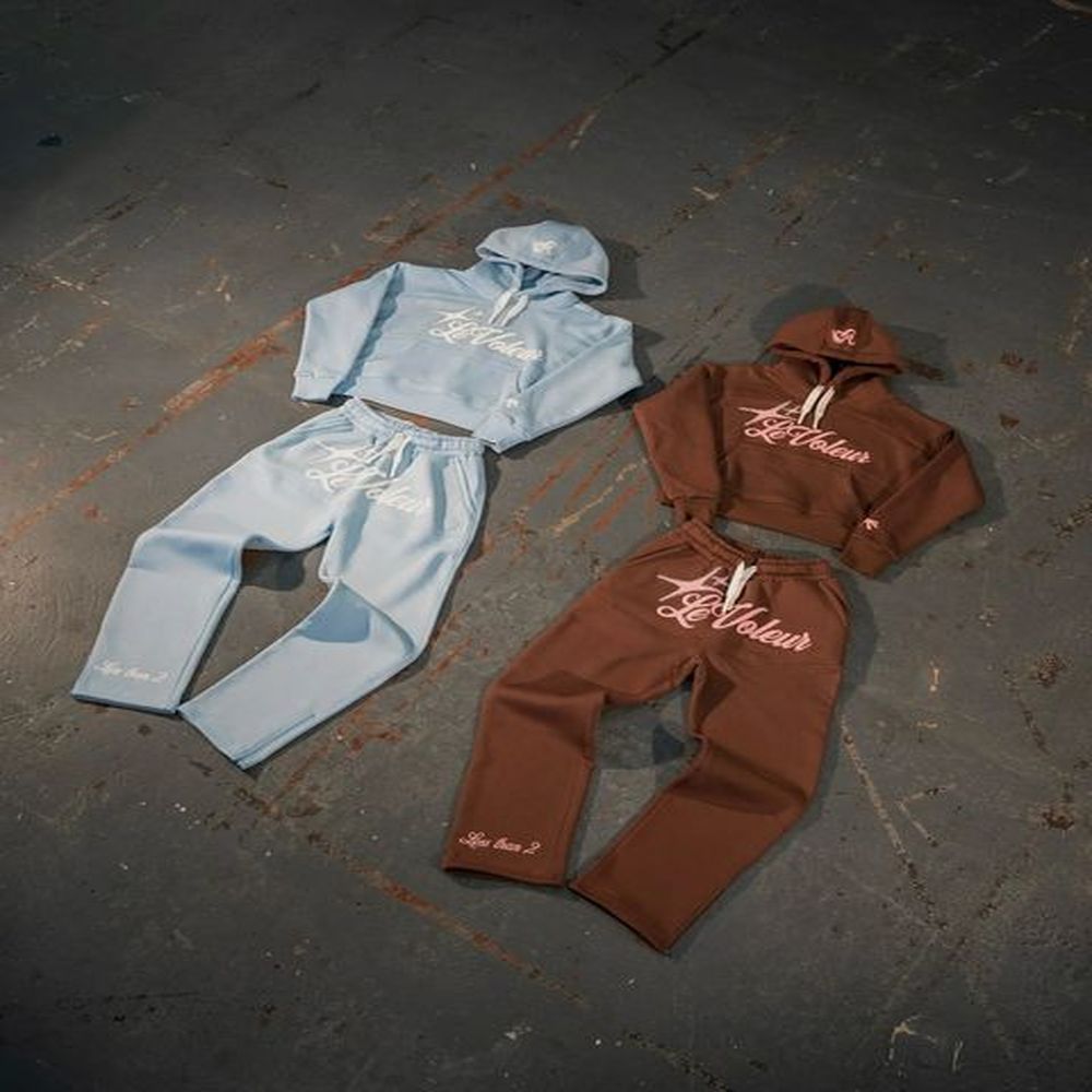 Streetwear Sportswear Two Piece Set Y2K Clothes Mens Hip Hop Lettering Oversized Hoodie Sweatshirt Punk Rock Casual Sweatpants 241203