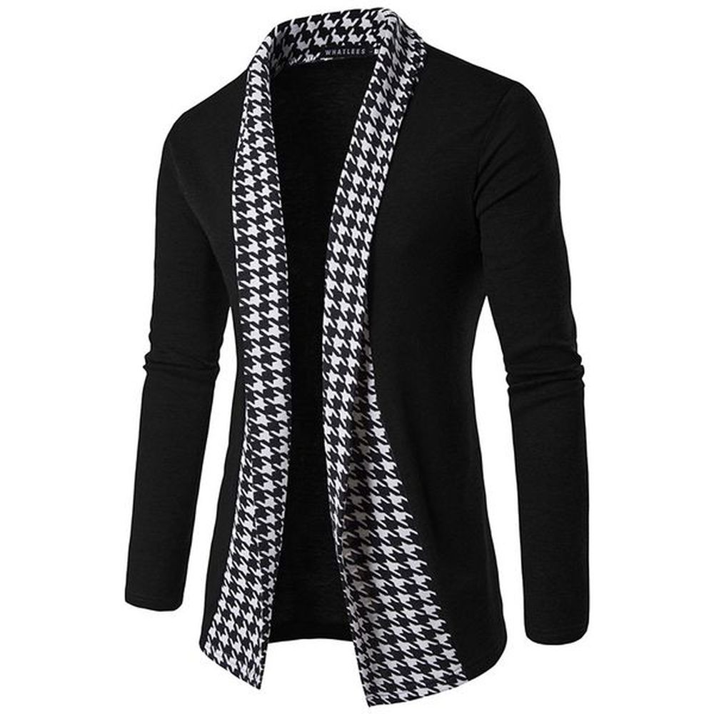 Stylish Korean Version Thousand Birds Cardigan Sweater For Autumn & Winter Popular Sale Choice 2024 B2