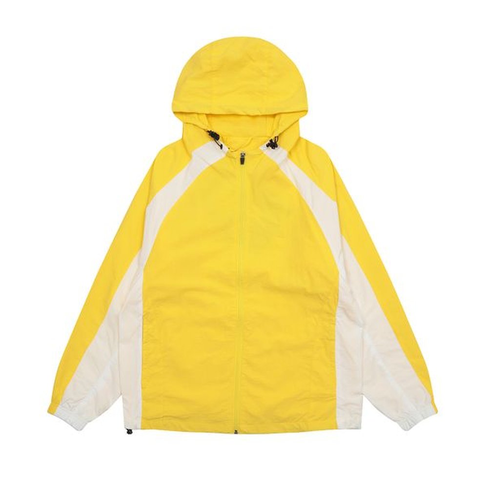 Stylish Y2K Casual Windbreaker - Effortlessly Chic Color Blocking