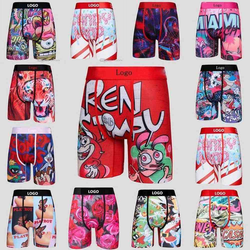 103 Styls New Trendy Mens Boys Shorts Designers Summer Short Pants Underwear Unisex Boxers High Quality Underpants With Package
