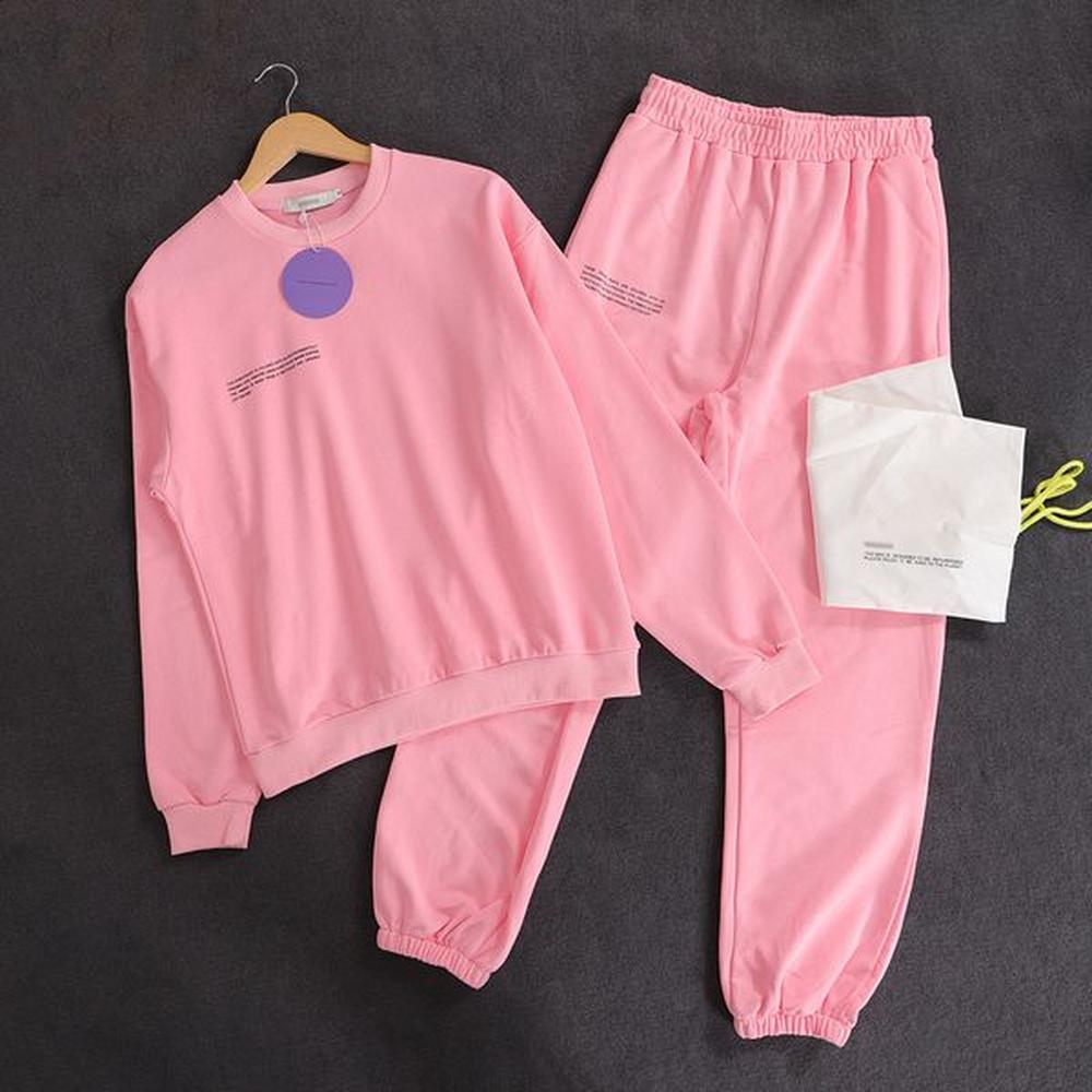 summer autumn tracksuits womens two peices set leisure outfits