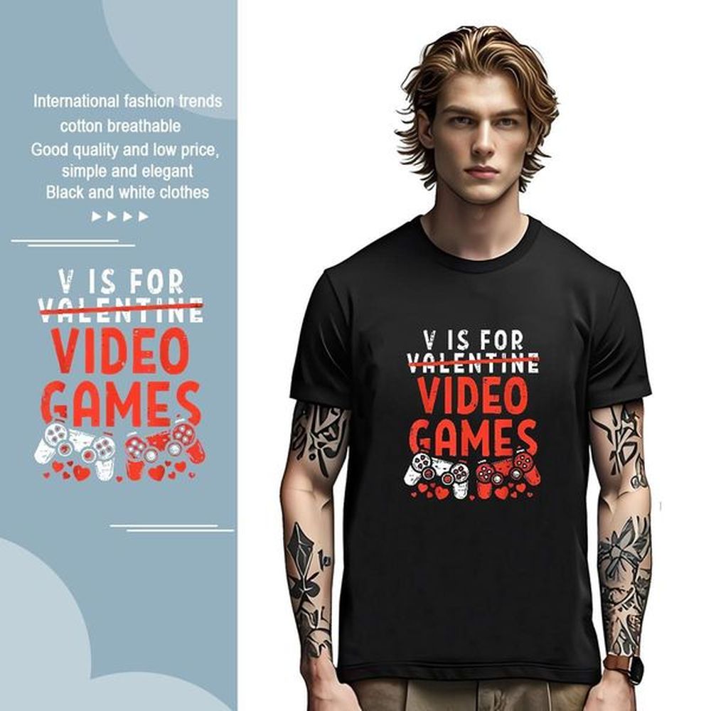 2024 Summer 100% Cotton 230g T Shirt For Man letter Street Wear Mens Tshirts Clothings Breathable Short Sleeve Loose DIY Printed