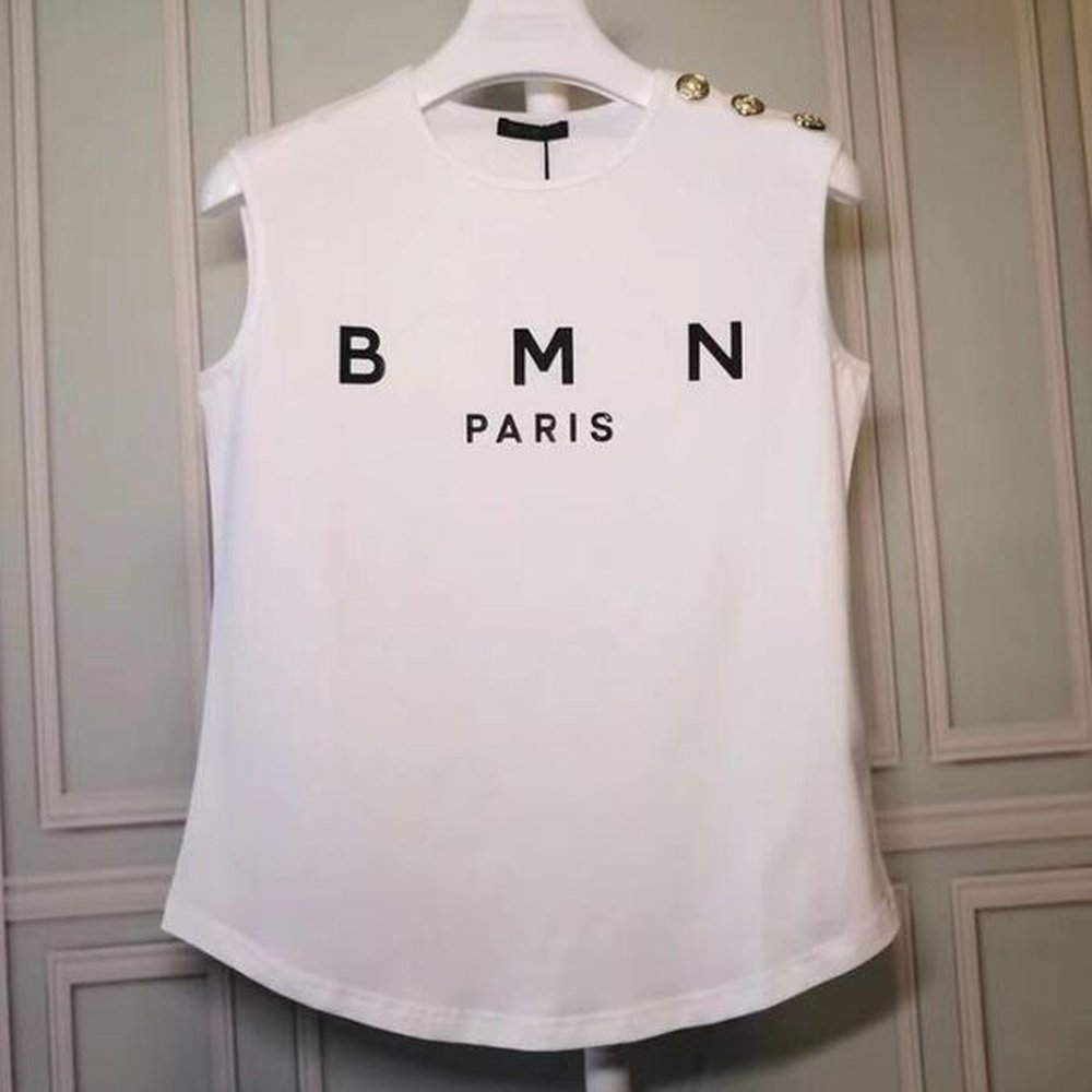 summer designer fashion womens tshirt sleeveless cotton harajuku street