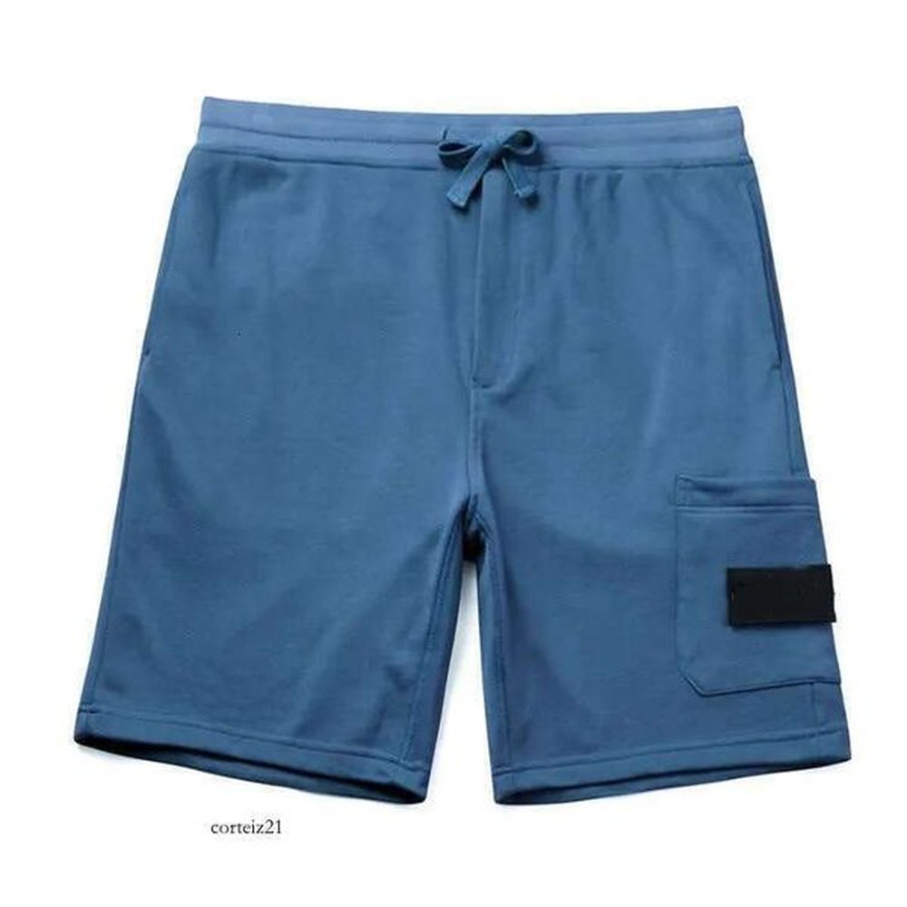 Summer Designer Stone Mens Shorts Knee Length Topstoney Shorts Stone Casual Fashion Clothing Island Hip Hop High Waist Island Shorts Fa0