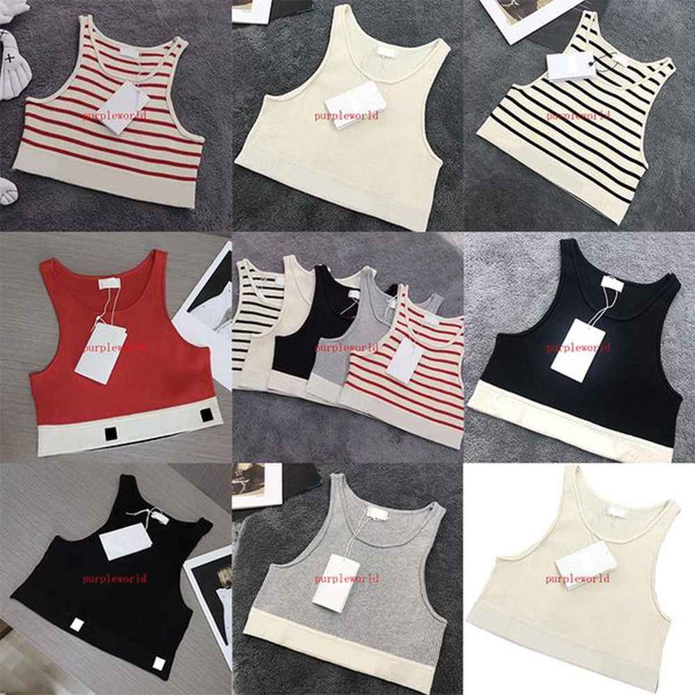 summer elastic vests for womens tanks fashion letter camis vest