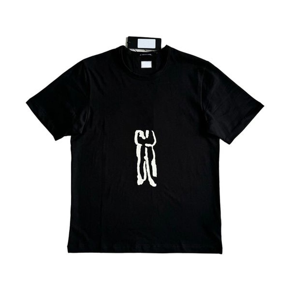 Summer fashion brand street style round neck short sleeve topstoney loose men's and women's casual T-shirt