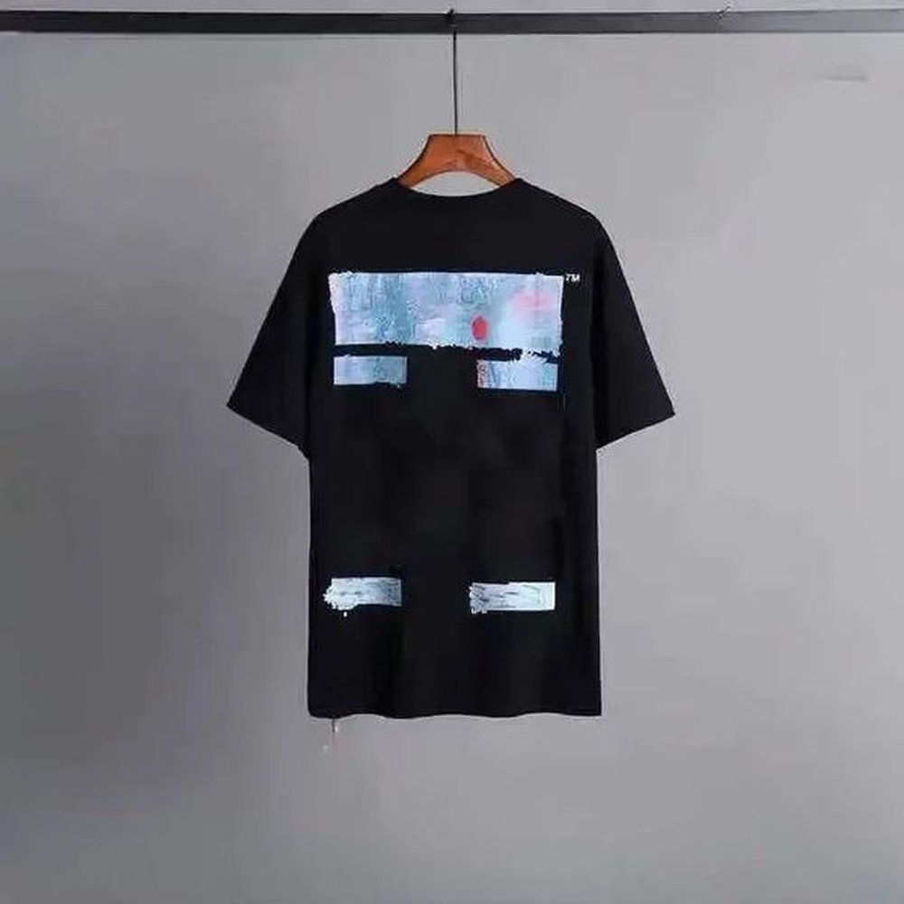 2024 Summer Fashion Loose Short Sleeve Streetwear TShirts Black whites New Mens TShirts Tshirt Men Women High Quality Pearl Man Graphic Tee