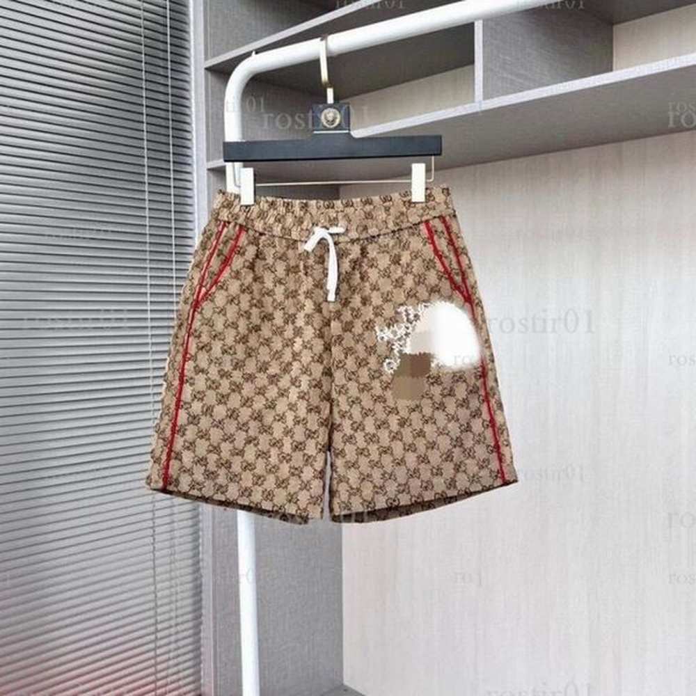 summer Luxury Mens plus size shorts designer classical letter print short Beach pants europe old flower big letter print pants pocket fashio