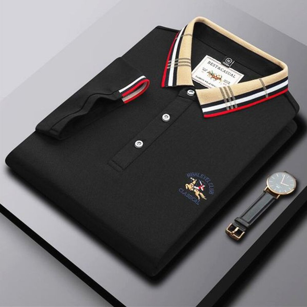 Summer Men Polos Luxury Business Lapel Polo Shirt Casual Short Sleeve Embroidered Polo Top Slim Fit T-shirt M-4XL male tee high quality desi