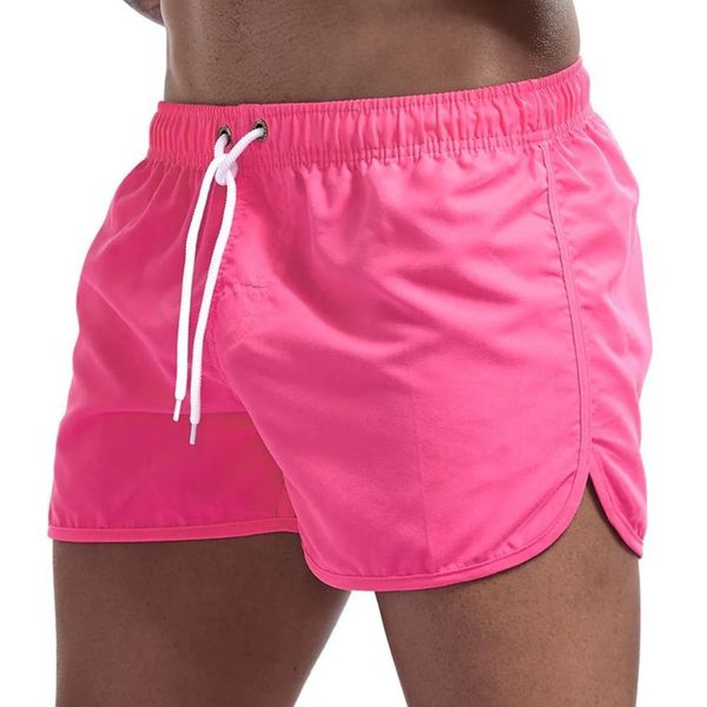Summer Mens Fashion Beach Shorts Polyester Quick Dry Multicolour Sports Three Quarter Men 250208
