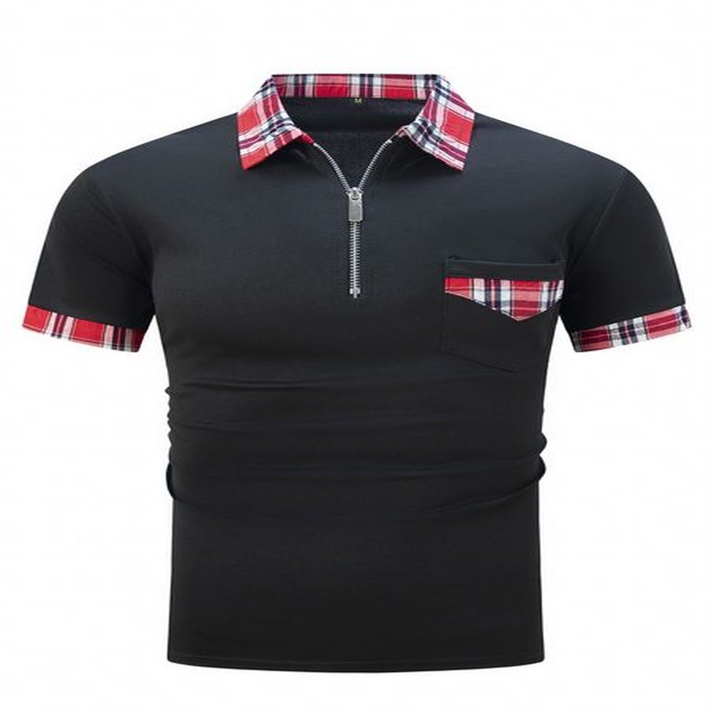 Summer Men's Polos Shirts Cotton Shirt Solid Color Short Sleeve Tops Slim Breathable Men streetwear Male Tees US size S--3XL