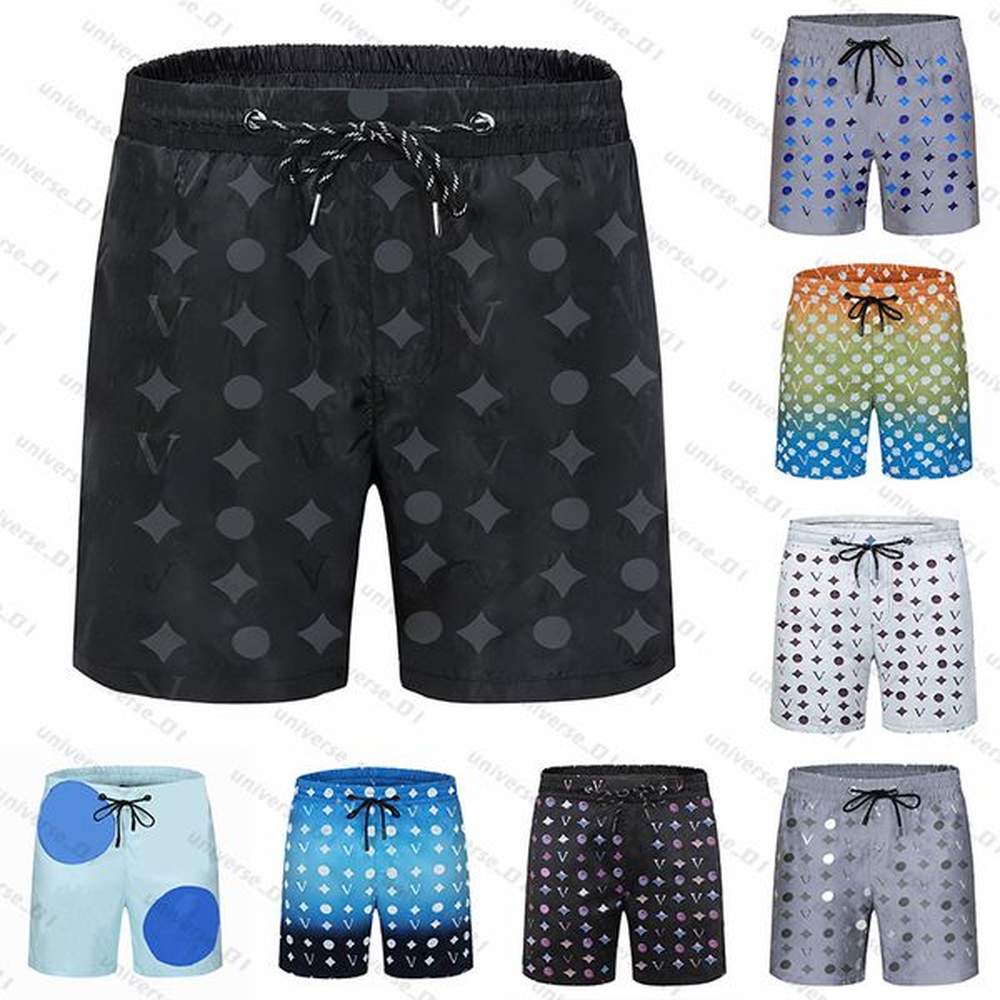 Summer Mens Shorts Mix brands Designers Fashion Board Short Gym Mesh Sportswear Quick Drying SwimWear Printing Man S Clothing Swim Beach Pan