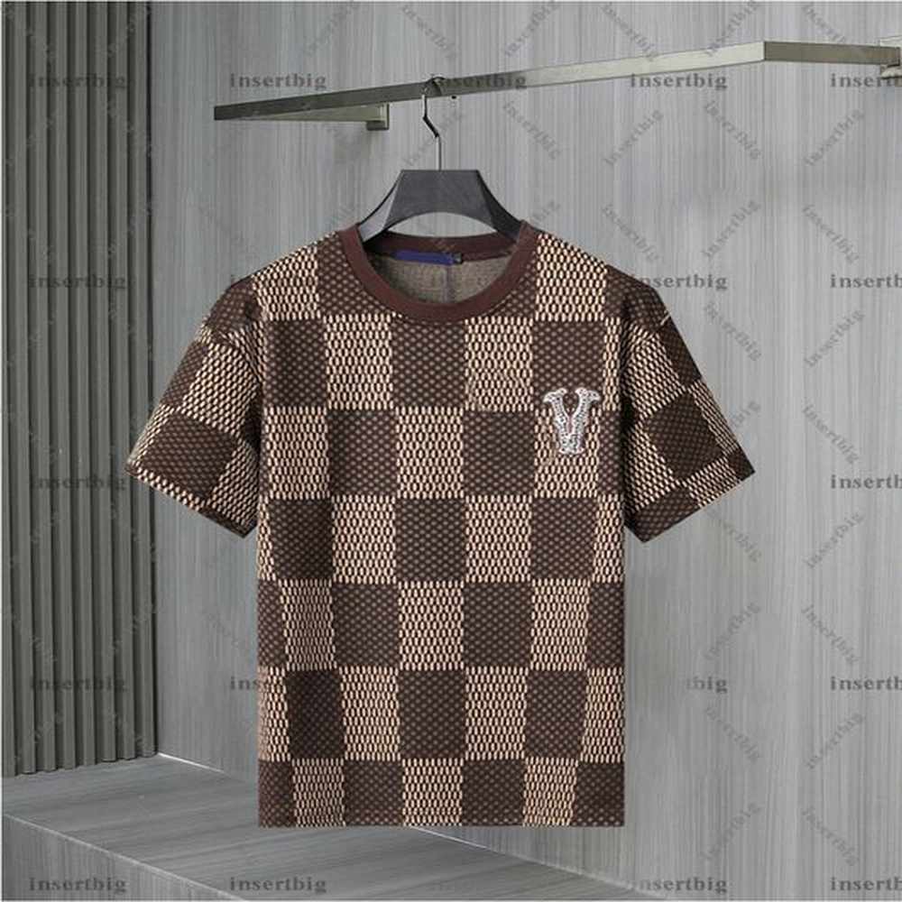 Summer New Designer T Shirt Mens Summer Comfortable Elastic Round Neck Men's and Women's T-shirt Cotton T Shirt 25s