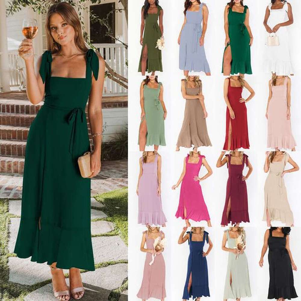 summer new elegant fashionable european and american womens clothing temperament