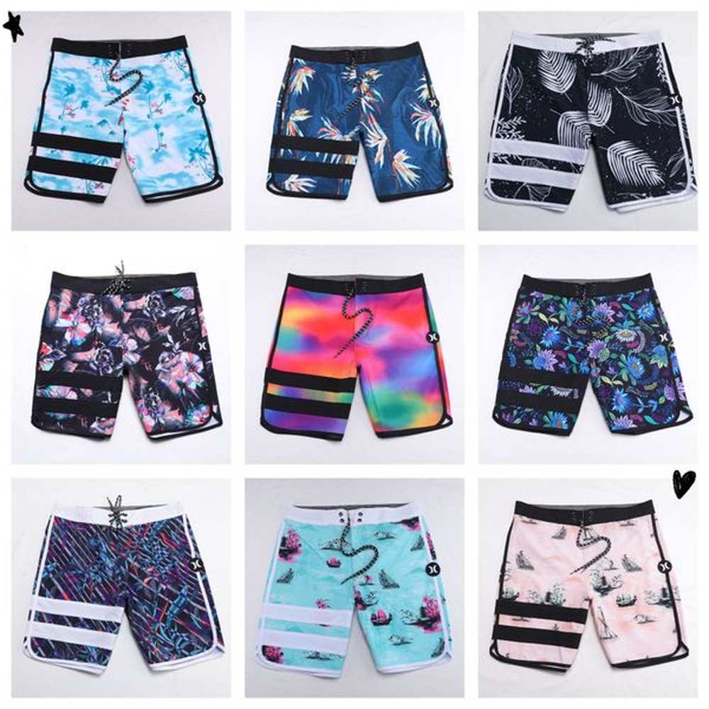 Summer New Men's Printed Outdoor Beach Casual Sports Pants And Home Pants Quick Drying Surfing Shorts