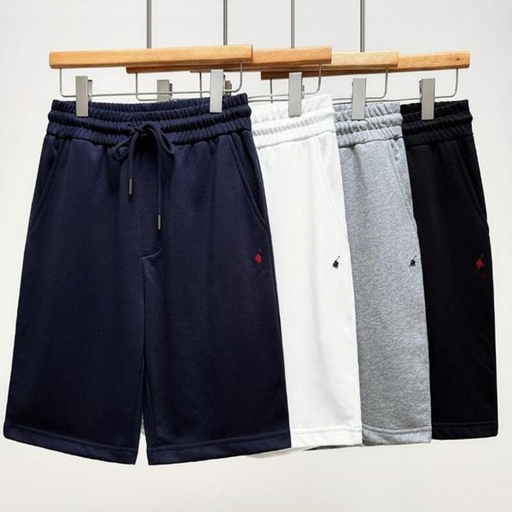 Summer New small Horse Embroidery Casual Shorts Men High Quality Fashion Shorts Trend Brand Men pure Cotton Running Shorts Shorts Male