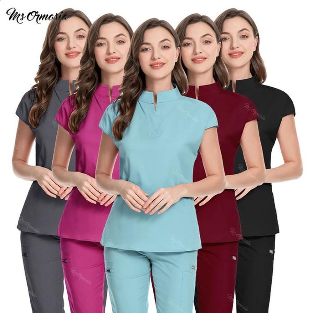 summer operating room uniform hospital scrubs workwear scrubs set nurse