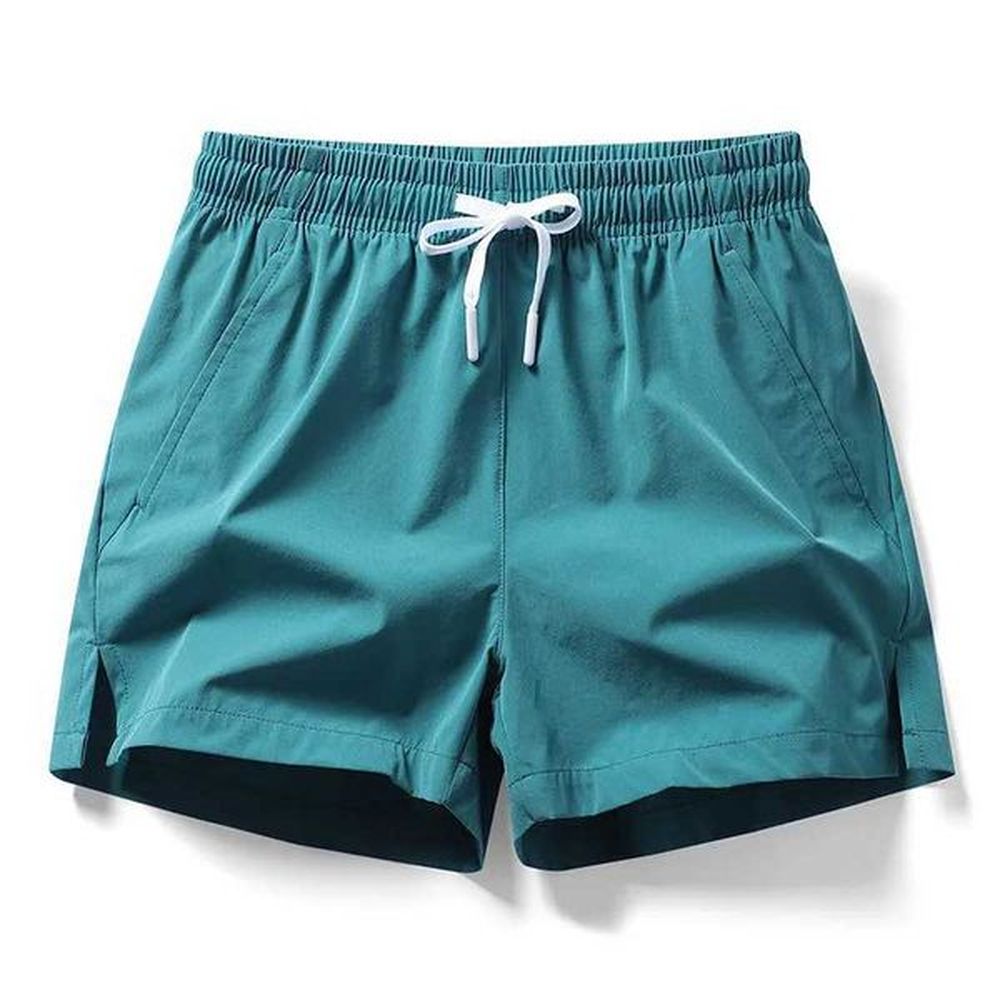 Summer silk shorts sports pants mens three piece shorts quick drying running stretch fitness three piece shorts basketball M250110