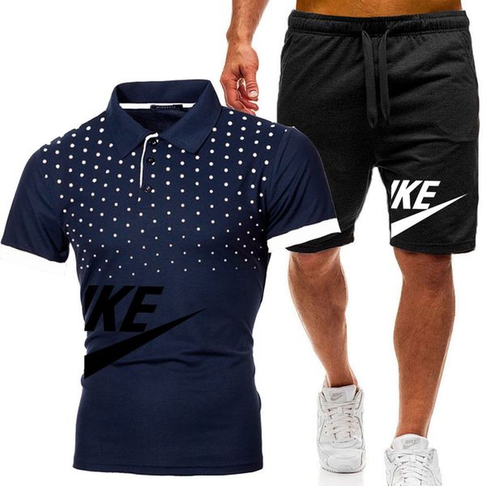 summer suits casual polo classic shorts mens outdoor suits youth