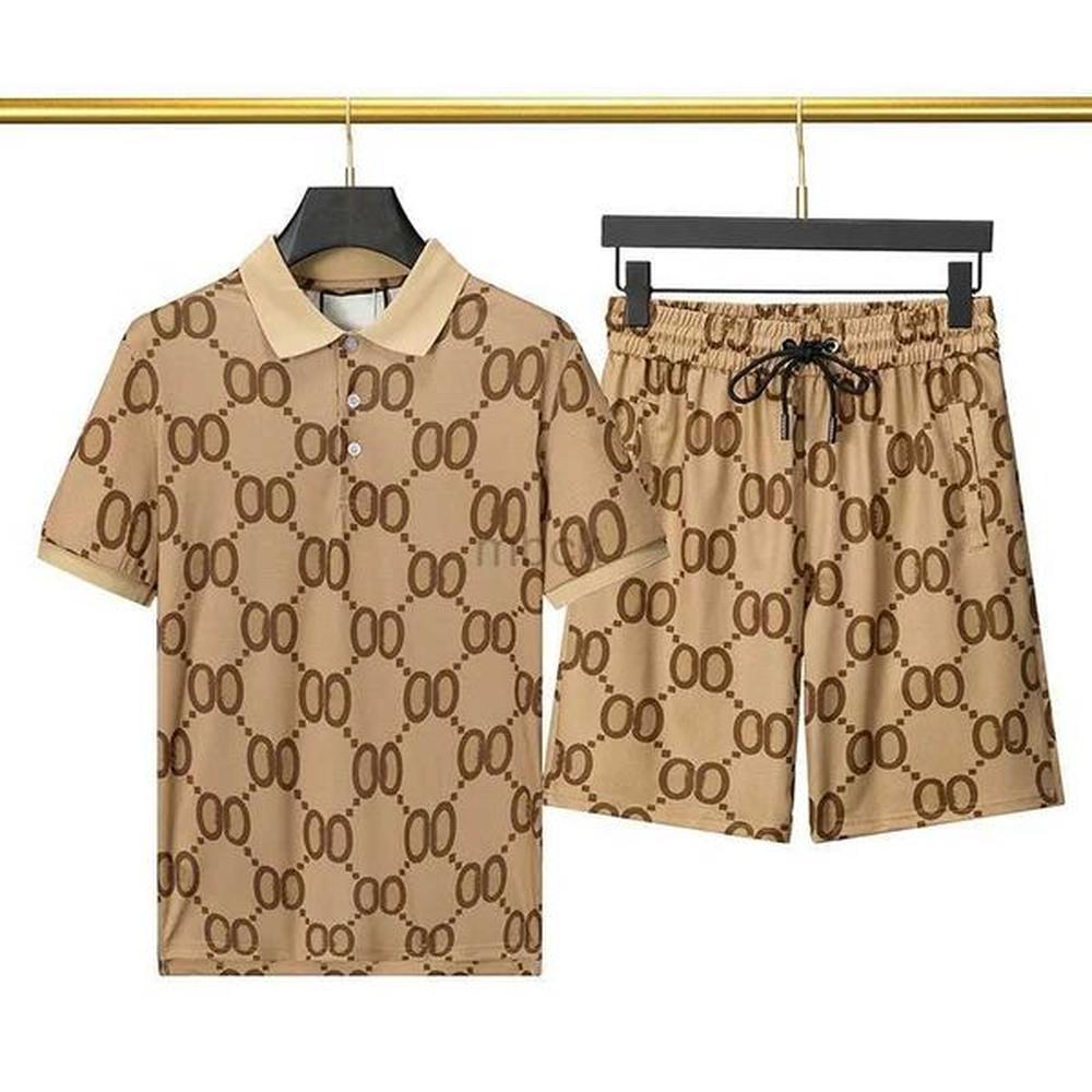 Summer Tracksuit Designer Sweat Suit Two Piece Set Sports Sweatpants with Long Man Short Pullover Running Sweatshirt Fashion sweat track sui