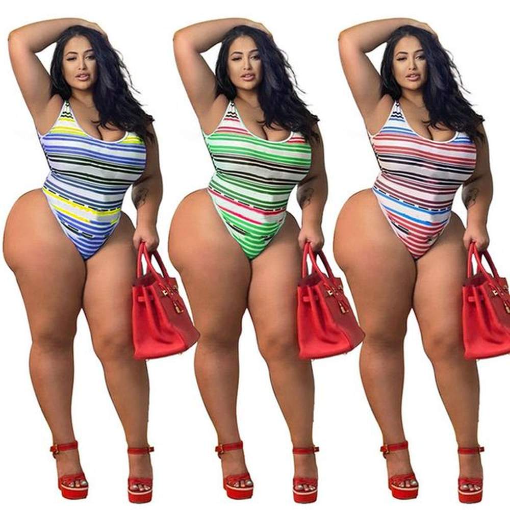 summer women swimwear onepiece swimsuits plus size xl swimming suits