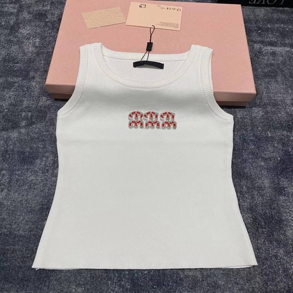 summer women tank top vest designer tanks fashion sleeveless knitted