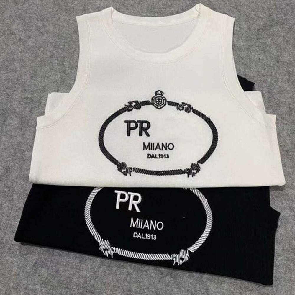 summer women vest designer tank tops womens fashion classic letter