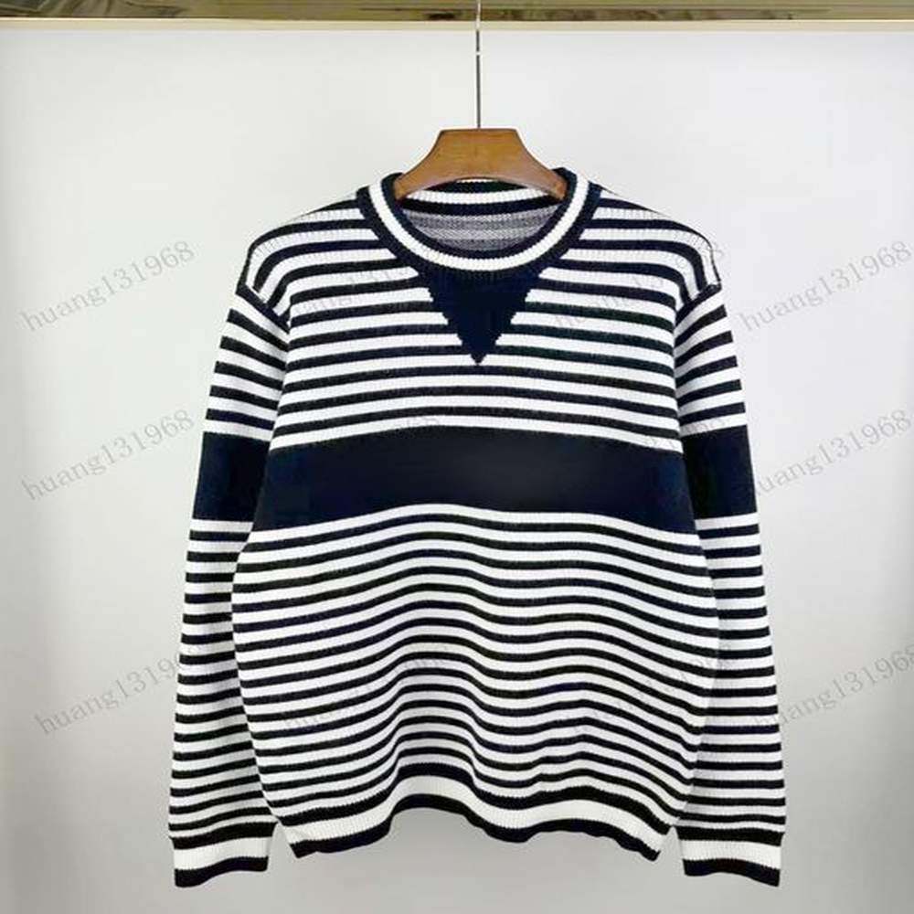 sweater men hoodie Men's letter tech sweaters printed otton knit crewneck women letter sportswear Retro style sweaters size S-3XL