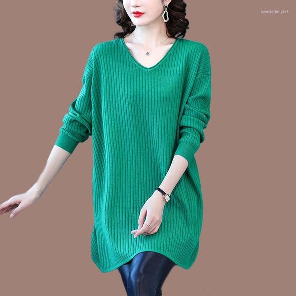 sweaters autumn winter large size pullovers sweater womens casual