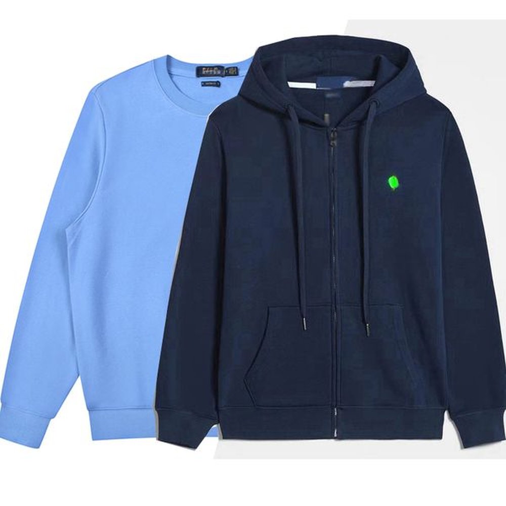 Sweaters Autumn Wool Small Horser Pull Half Chandail Cardigan Jackets Winter skateboarding hoodies Women Pullover mens tracksuit hoodie set