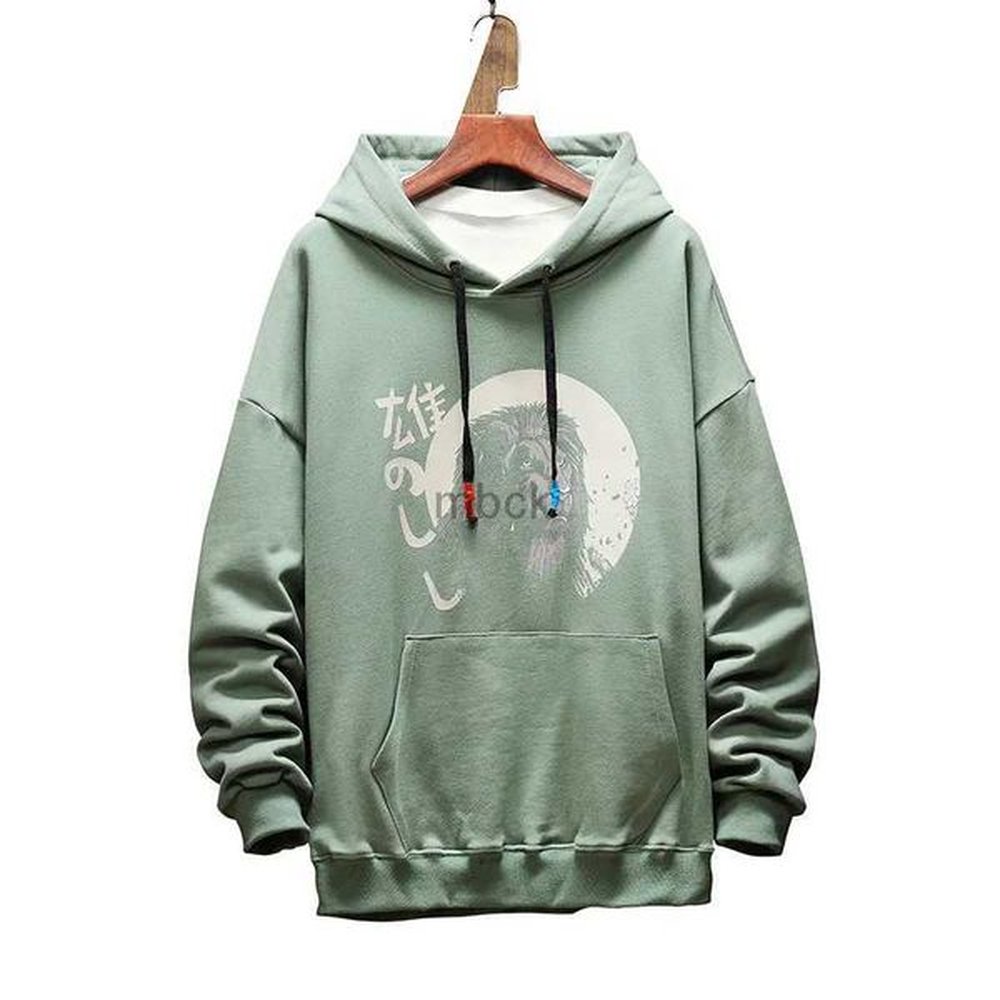 Sweatshirts Mens Jackets Fashion Brand Mens Hoodies 2021 New Spring Autumn Male Casual Sweatshirts Print Japanese Anime Sweatshirt Men Hoodi