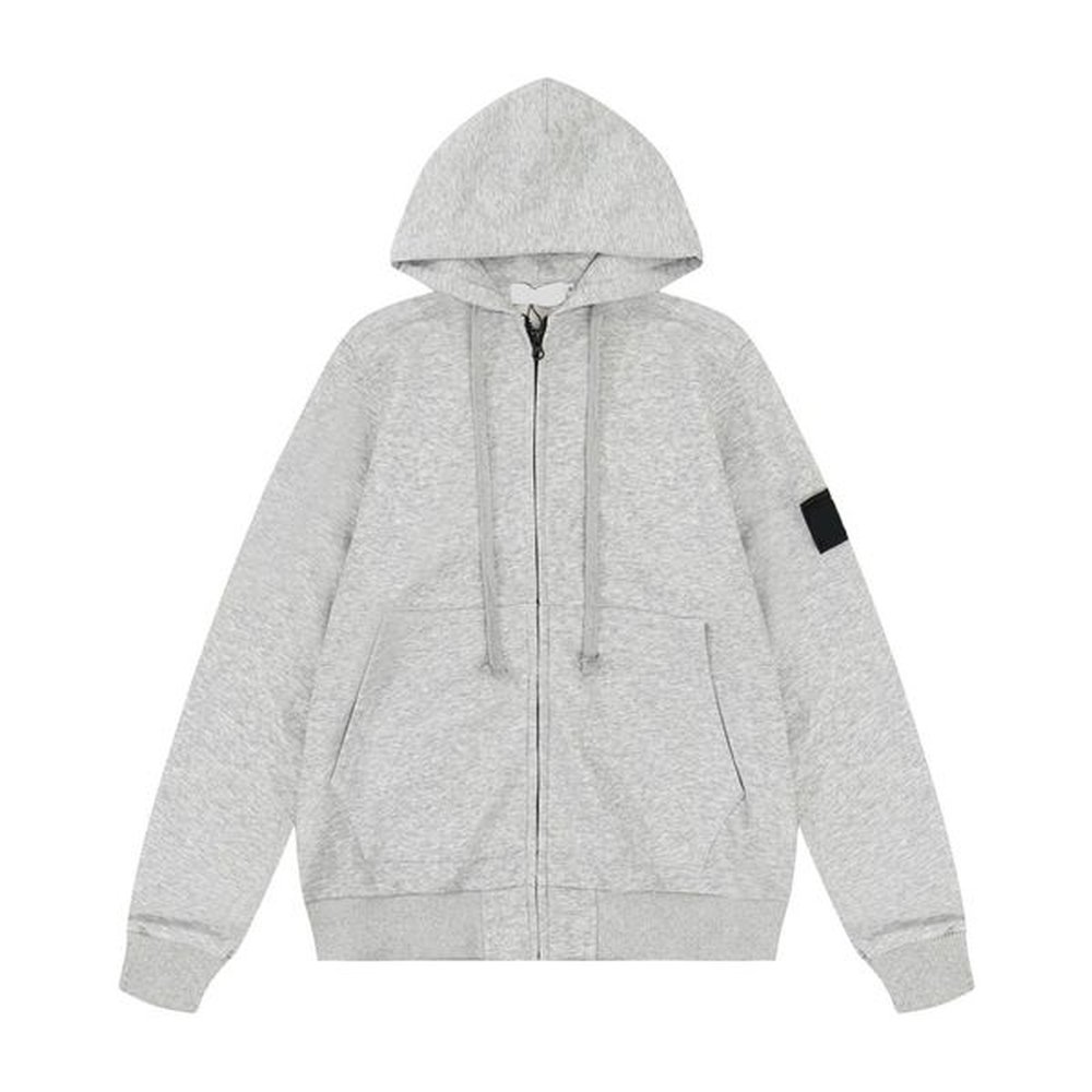 Sweatshirts Mens Stons Hoodies Island Designer Classic Armband Topstoney Zip Cardigan Casual Cotton Stylish And Comfortable Hoodie For High