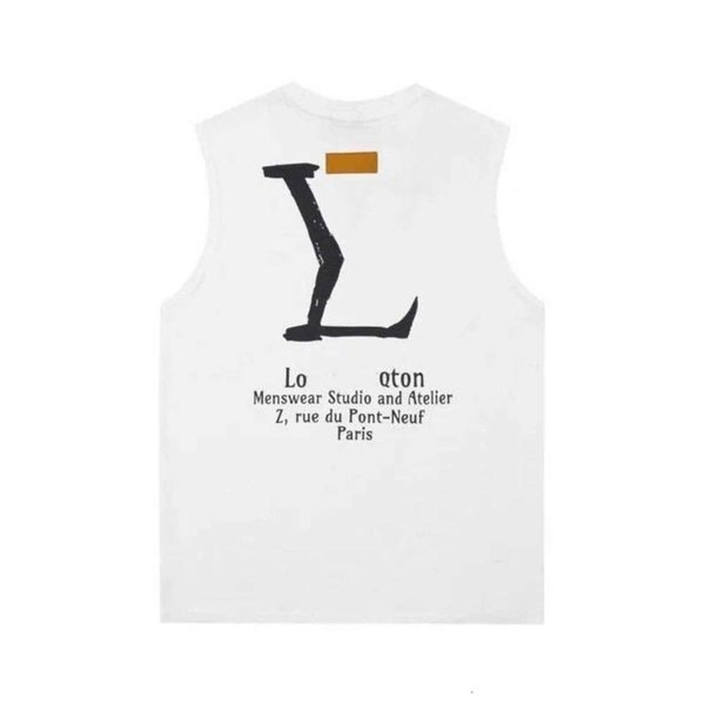 T shirt designer Men's T-Shirts Tank Top Women Vests Summer Fashion Letter Print Vest Men Womens Round Neck Sleeveless T-Shirt Sweatshi